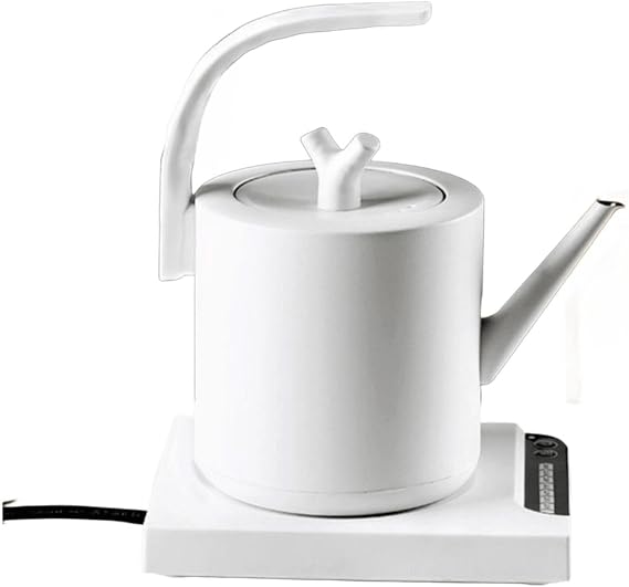 Variable Temperatur Eelectric Kettles | Temperature Controlled | Electric Kettles for Boiling Water | Stainless Steel Fast Heating Electric Kettle for Coffee & Tea 1L (black) (white)