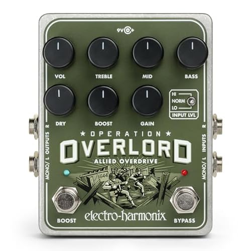 Electro-Harmonix Operation Overlord Allied Overdrive Pedal
