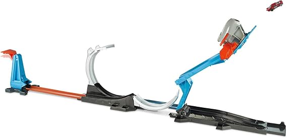 Hot Wheels FLK60 Track Builder Rocket Launch Challenge Playset