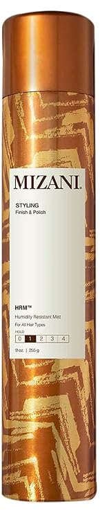 MIZANI HD Shyne Lightweight Hairspray - Weightless, Oil-Free Formula, Aloe