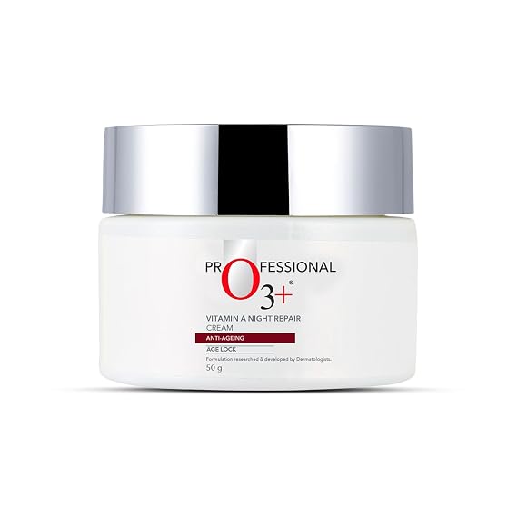 O3+ Dermal Zone Vitamin-A Night Repair Cream, 50g