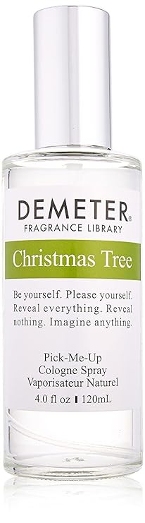 Demeter Unisex Cologne Spray, Christmas Tree, 4 Ounce