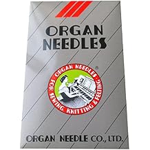 10 ORGAN Ball-Point BLX1 Round Shank Serger Needles