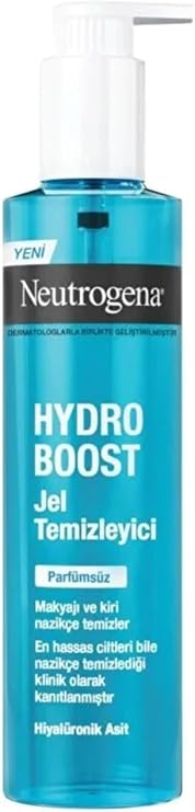 Neutrogena Hydro Boost Water Gel Parfümsüz Yüz Temizleme Jeli 200 Ml