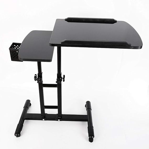 Tattoo WorkStation,Tattoo Mobile Work Station Stand Adjustable Tattoo Supply Table Tattoo Arm Rest for Beauty Salon Tattoo Equipment,Black
