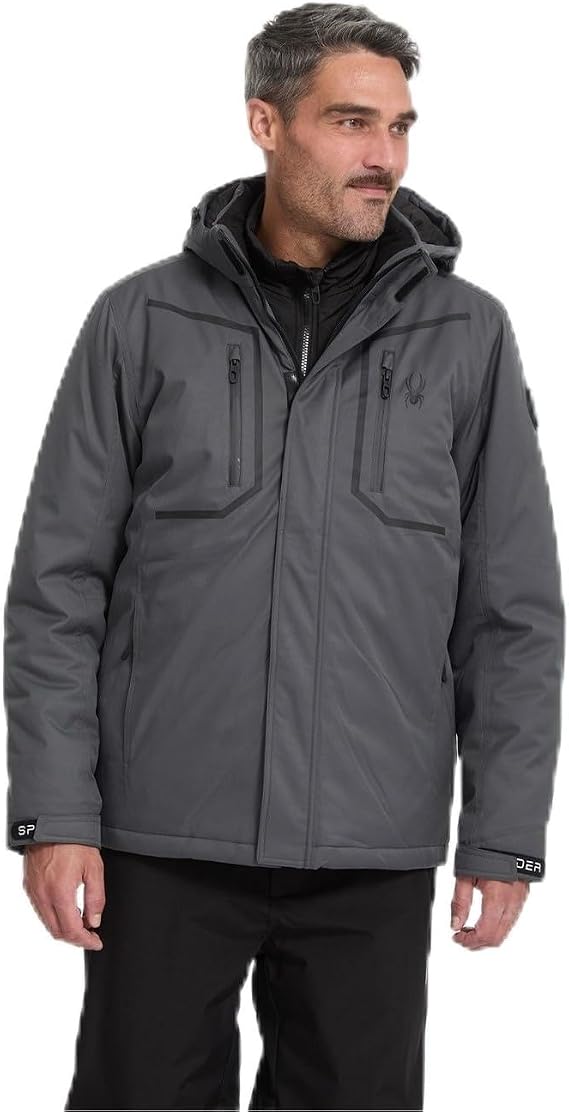Spyder Men's 3-in-1 Snow Ski System Jacket