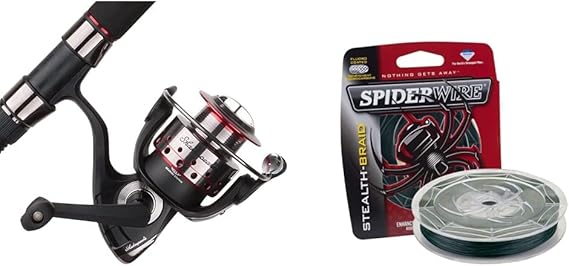 Ugly Stik GX2 Spinning Reel and Fishing Rod Combo