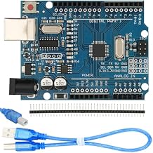 Improved Version Compatible with UNO R3 Board Compatible with Arduino IDE ATmega328P Chip with USB Cable