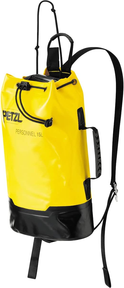 PETZL Pack PERSONNEL 15L - YELLOW/BLACK 15 liters
