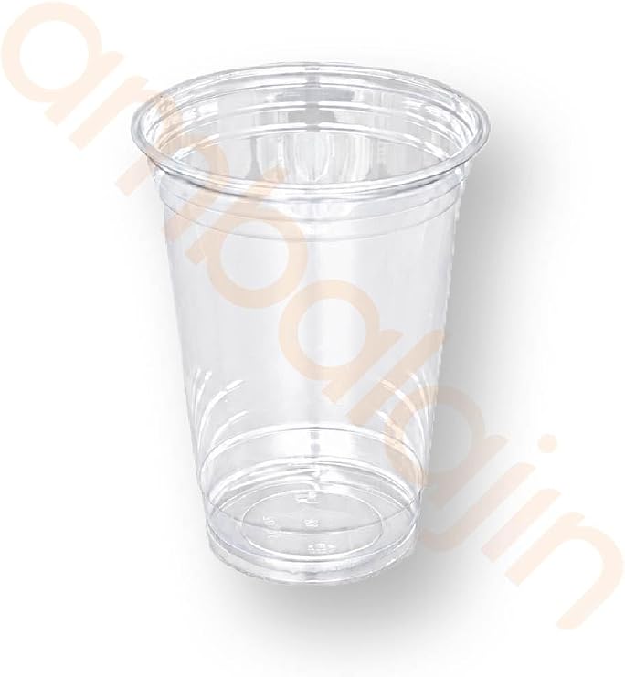 50 Adet16 Oz Şeffaf PET Bardak – Soğuk İçecek, Smoothie, Ayran, Limonata Bardağı