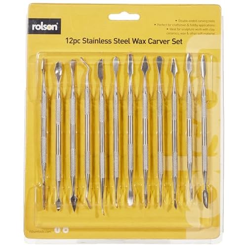 Rolson 59137 12 pc Wax Carver Set