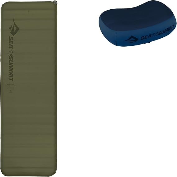 Sea to Summit Sleep System: Camp Plus SI Mat and Aeros Premium Pillow