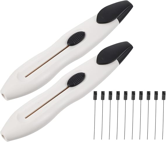 EXCEART 12pcs Monofilament Pen for Diabetic Foot Exam Retractable 10g Tool