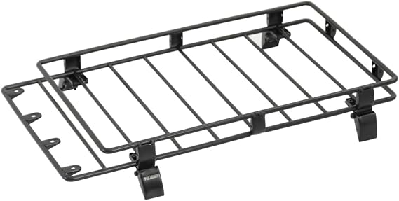 Classic Land Cruiser LC80 Body Shell 313mm 12.3inch Wheelbase for 1/10 RC Car TRX4 SCX10 Upgrade Accessories (Roof Rack)