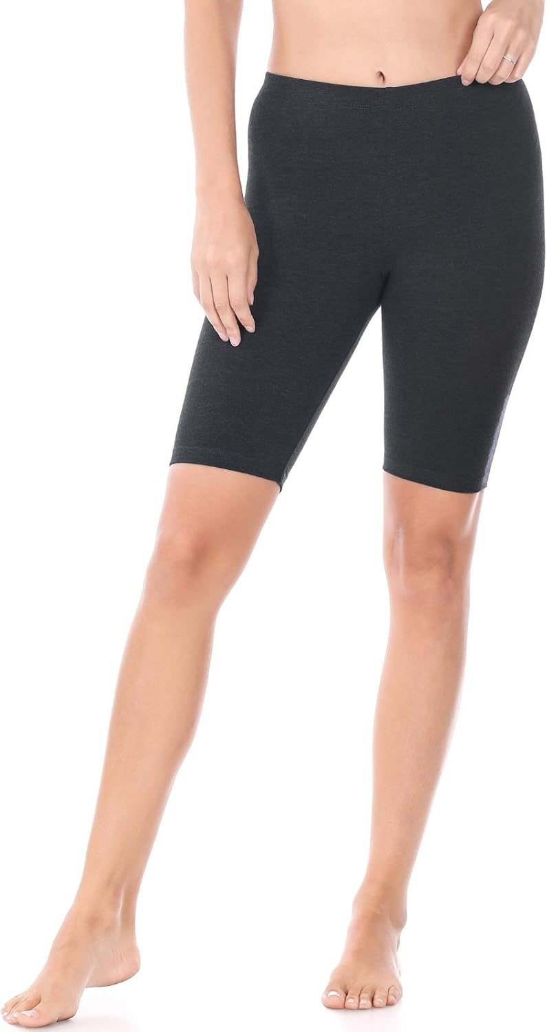 Zenana Premium Cotton Bermuda Shorts Charcoal S
