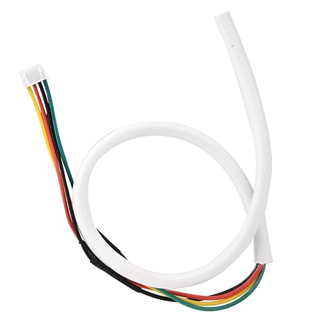 30m 4 White Flexible Copper Cable Video Door Phone System Intercom Security Wiring Extension Wire Compatible with Access Control