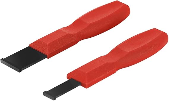 2PCS Car Carbide Scraper, 1-1/4 Inch and 5/8 Inch Vehicle Super Gasket Scraper Tool for Metal, Automotive Carbide Gasket Removal Tool, Universal for Most Vehicles