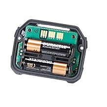 MSA 10114837 Battery Pack Assembly for ALTAIR 5X Multi-Gas Detector, Alkaline Battery Compatibility, Includes Belt Clip, Portable Gas Monitor Accessory
