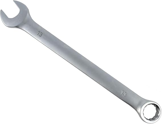 Weischer - Combination Spanner SW 19 mm Spanner Combination Spanner 12-Point Ring Attachment Chrome Vanadium Steel