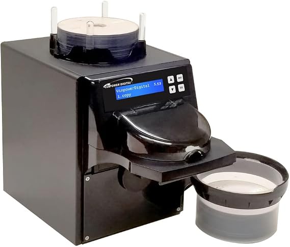 Vinpower Digital MiniLoader 1 Target DVD CD Automated Duplicator 50 Disc Capacity with 1TB Hard Drive