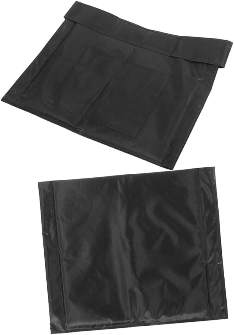 Hemoton Cushion Support Kit for Wheelchairs Oxford Cloth Backrest and Seat Pad Easy Install Clean for Wheelchair