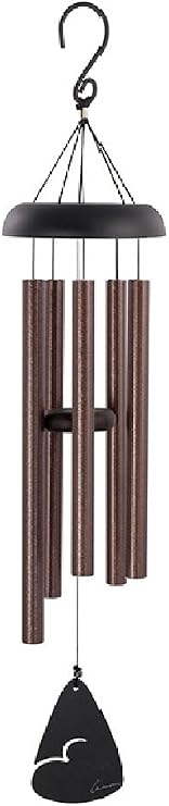 Carson Home Accents Signature Series Chimes 44-Inch Bronze Fleck Chime