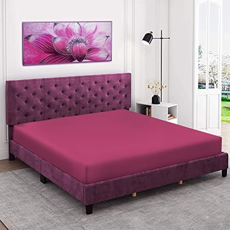A2Z Easy Iron Percale Fitted Sheet Cotton Single Double King Super King Bed Sheet