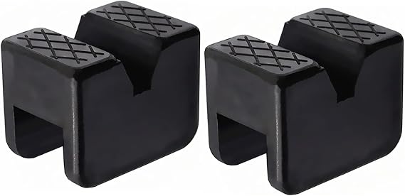 Jack Pad,Jack Lift Pad Adapter,Universal Rubber Jack Stand Pad (2PCS)