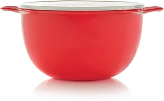 Tupperware Thatsa Mega Bowl Mixing Bowl 42 Cups 10L Chili Red