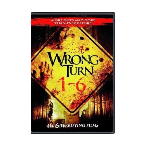 Wrong Turn 1 - 6 Complete Collection DVD (Wrong Turn 1 / 2: Dead End / 3: Left For Dead / 4: Bloody Beginnings / 5: Bloodlines / 6: Last Resort)