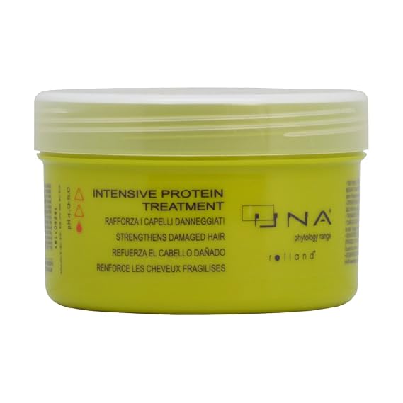 UNA Protein Treatment - Enriched with Hydrolyzed Wheat Protein, Shea Butter, Argan Oil, Moisturizes and Nourishes Hair, Bestows strength and Vitality for Damaged Hair - 500 ml