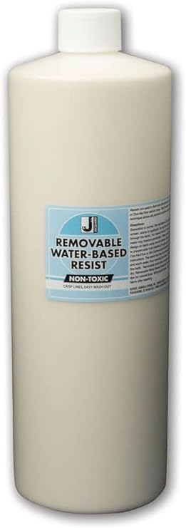 Removable Water-Based Resist - 1 Quart