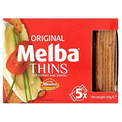 Van der Meulen Melba Toasts - 100g (0.22lbs)
