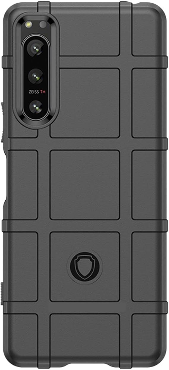 Super Slim Case for Sony Xperia 1 V/Xperia 10 V, Shockproof Cover with Camera Protection Anti-Scratch Case,Black,Xperia 10 V