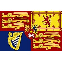 Large Flag Royal Standard of Hanover | flag | 1.35m2 | 14.5sqft | 90x150cm | 3x5ft - long lasting outdoor flag