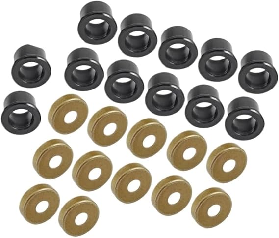 12pcs A Arm Bushing Dust Cover Seal Caps Rebuild Kit Fit For Yamaha YFZ450 For Raptor 125 250 660 700 YFZ350 Blaster YFS200
