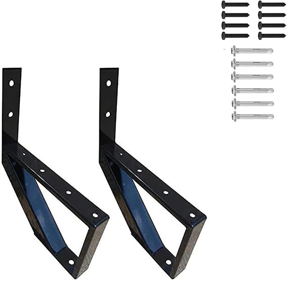 MTB Black Steel Stair Riser with 1/2/3/4/5/6/7 Steps