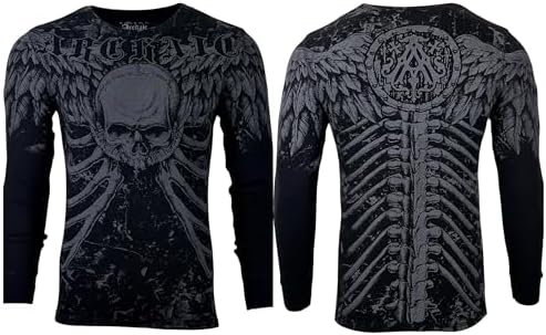 Xtreme Couture by Affliction Mens Thermal Shirt Collison