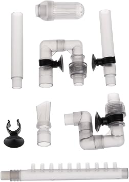 Canister Outlet Tube Fish Tanks External Filter Replacement Accessories with Strong Suction Cups