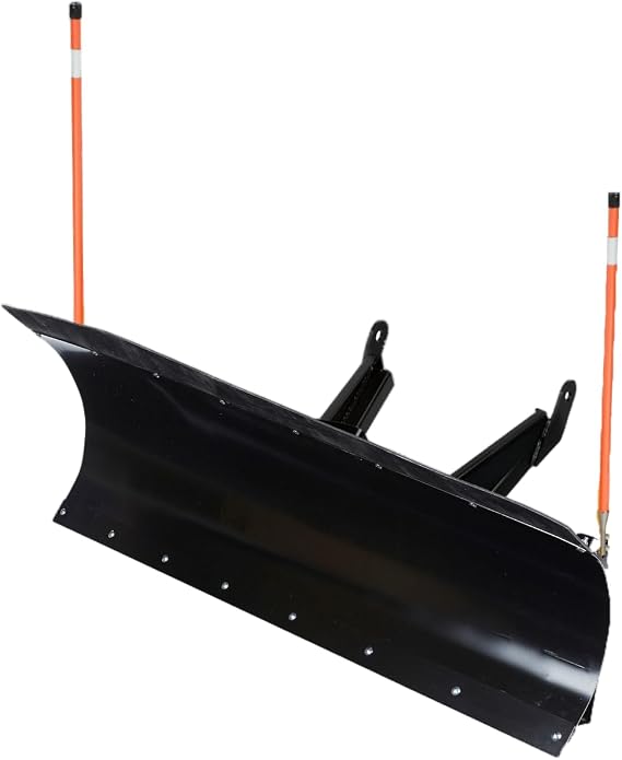 Denali PLOWS 72" HD PRO Black Snow Plow Kit by MotoAlliance fits 2021-2025 Yamaha RMAX.
