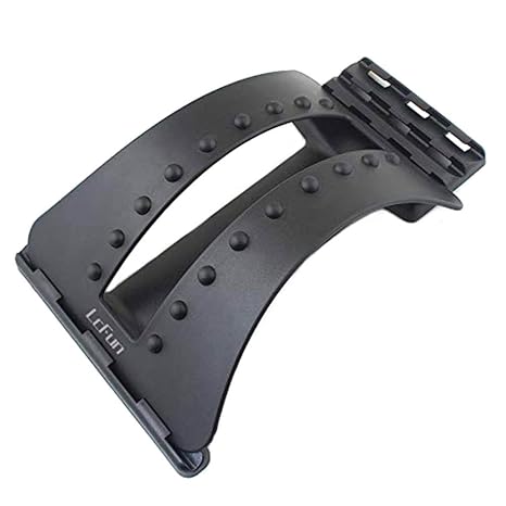 LcFun Back Massage Stretcher Arch Black Magic Message Stretcher Back Stretcher Lumbar Support Device Relax Mate Spine Pain Relief Chiropractic