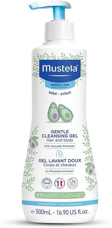 Mustela Mustela Normal Ciltler için Yenidoğan Şampuanı 500 ml 1 Paket