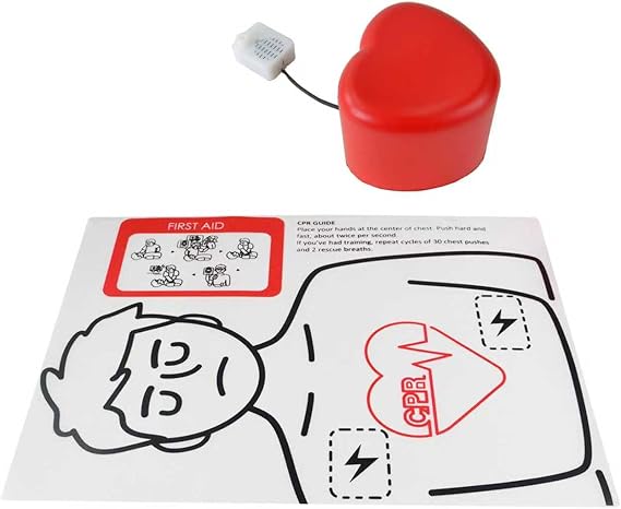 CPRHeart Training Kit, CPR Compression Model for First Aid Instructors, Nursing Students, and Medical Professionals
