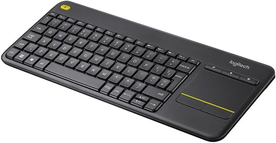 Logitech K400 Plus Wireless Touch TV Keyboard - UK QWERTY