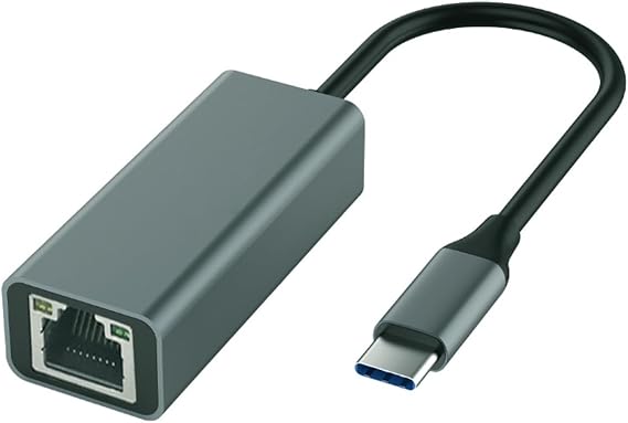 ROTOPATA USB C to Ethernet Adapter, Driver Free USB C to RJ45 Gigabit Ethernet Adapter Compatible for MacBook Pro|Air, iPhone 15 Pro|Max, Windows XP, MAC OS, Linux