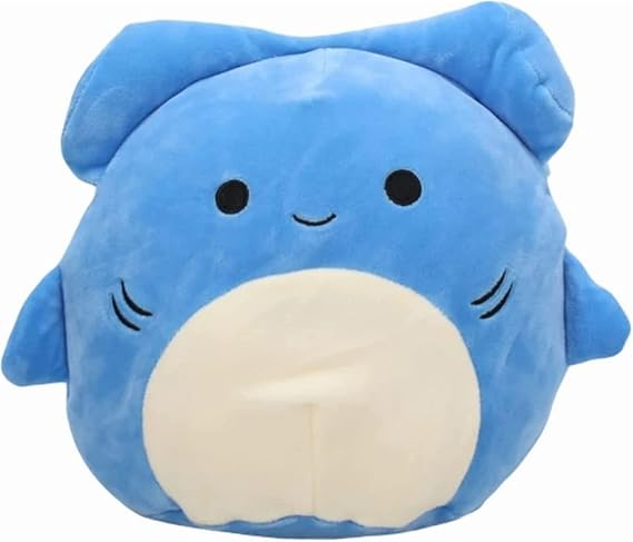 Squishmallow Official Kellytoy Collectible Sea Life Squad Squishy Soft Animals Ocean Fish (Rocket Hammerhead Shark, 8 Inch)