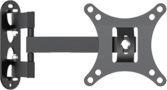 TV Articulating Arm - Full Motion Wall Mount Bracket with Swivel Extension | Adjustable Monitor Mount for LED, LCD, TV, Flat Screen Displays, Home Theater, Office, Setup