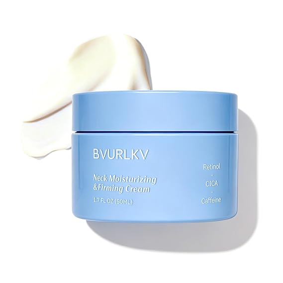 Tighten and Lift Neck Cream - Neck Moisturizing & Firming Cream with Retinol, Caffeine | Skin Revitalizing Cream for Fine Lines, 1.7oz