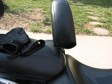 Grasshopper Limited Drivers backrest for Harley Davidson Heritage Softail 2018 -Up Non Studded Quick Release Complete System American Made Designed to work with stock passenger seat on.