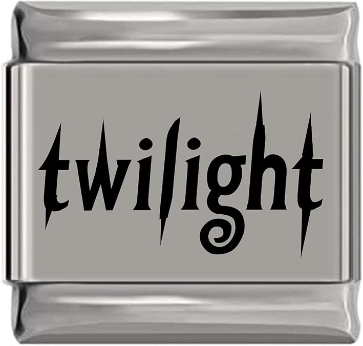 NewCharms Twilight Laser Engraved Italian Charm (9mm Standard Size)